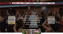 Desktop Screenshot of empiresounddj.com